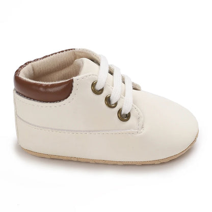 Newborn Infant White Soft-soled Sneaker