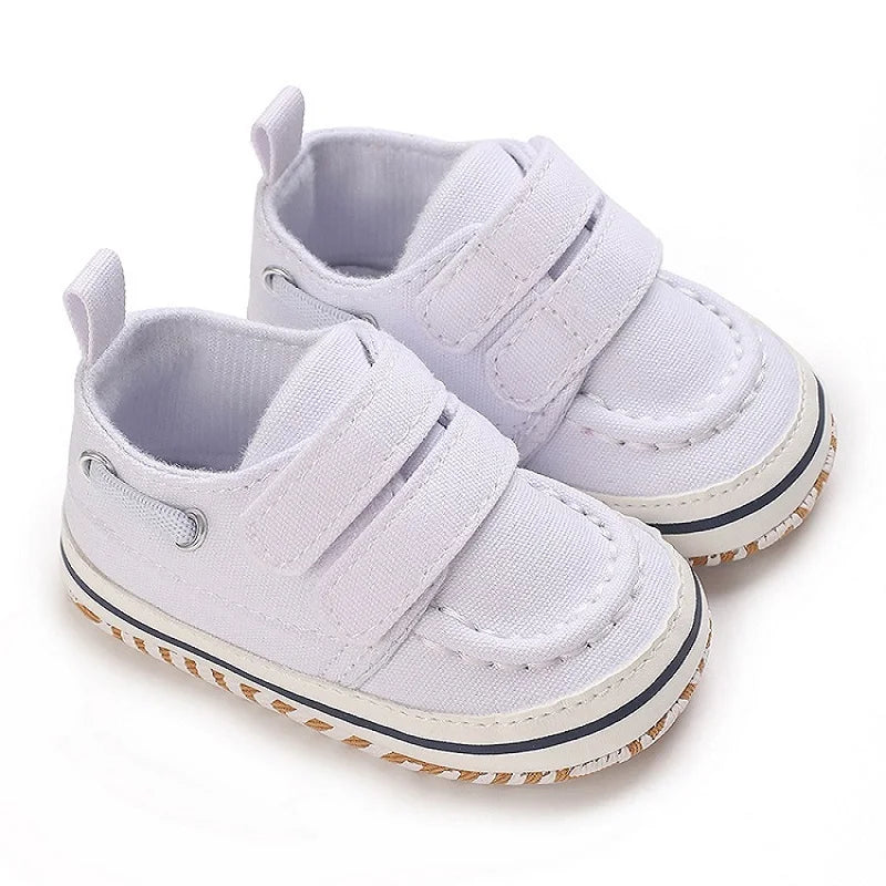 Newborn Infant White Soft-soled Sneaker