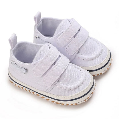 Newborn Infant White Soft-soled Sneaker