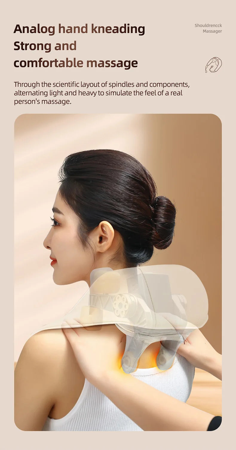 Neck And Shoulder Massager Wireless