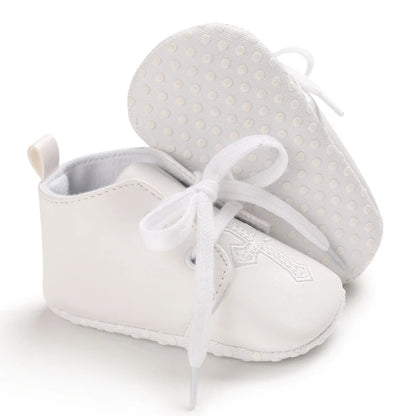 Newborn Infant White Soft-soled Sneaker