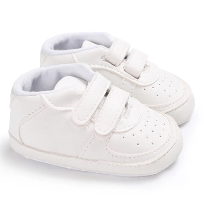 Newborn Infant White Soft-soled Sneaker