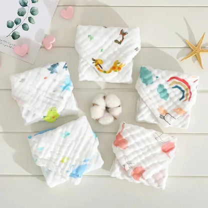 Muslin Soft 5pcs Multipurpose Towel