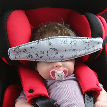 Car Seat Head Support - Adjustable Sleep Positioner