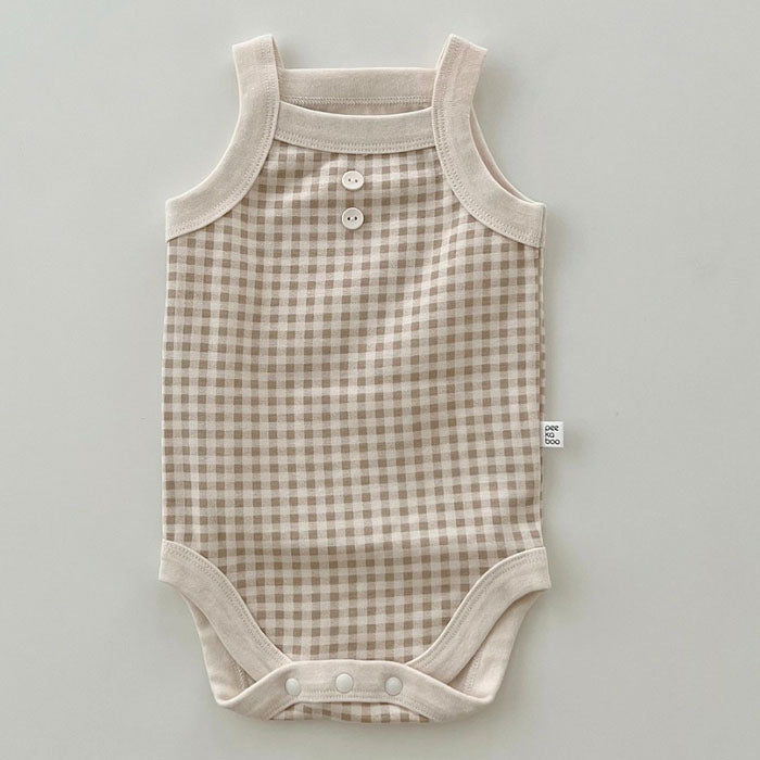 Newborn Cotton Sleeveless Jumpsuit Vest Garments