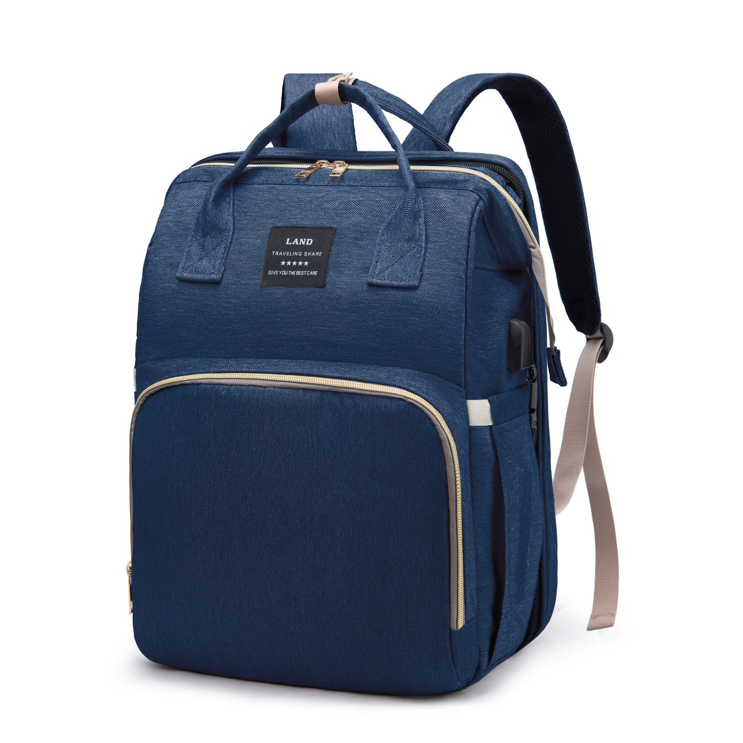 Diaper Bag Backpack With Changing Station