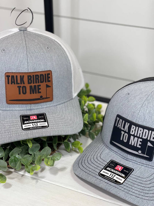 Talk Birdie To Me Patch Snapback Hat