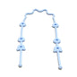 Silicone Pacifier & Cup Holder Strap