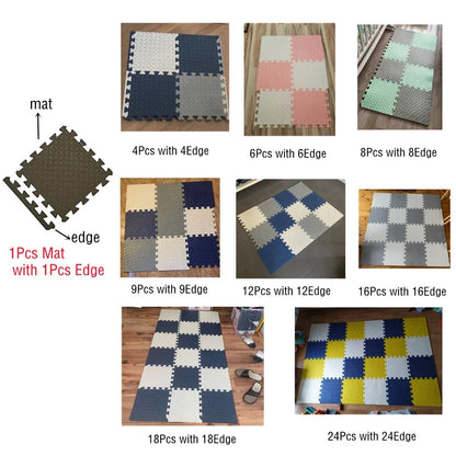 16pcs Foam Interlocking Floor Tiles- 30*30*1cm