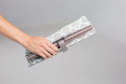 Baby Shopping Cart Hammock | Gray/Aqua