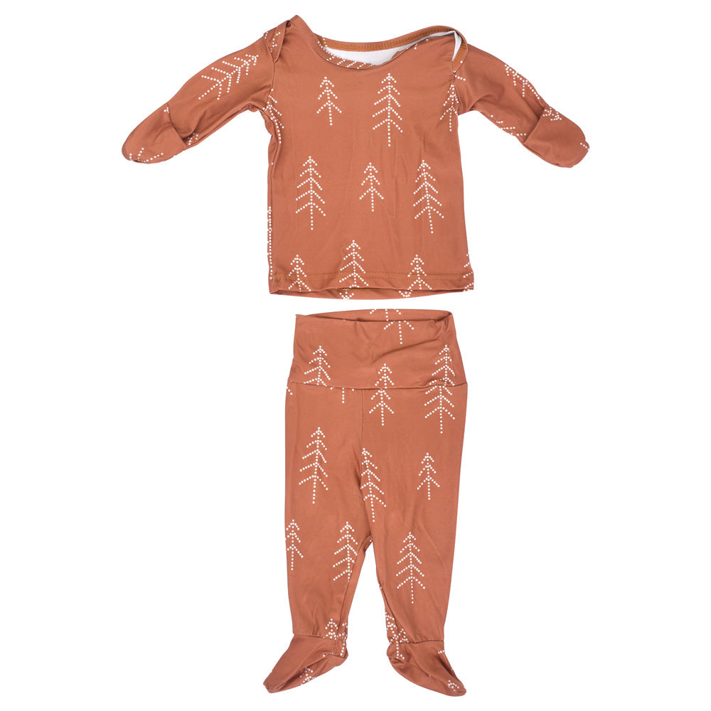 Winter Pine Tree Jammies